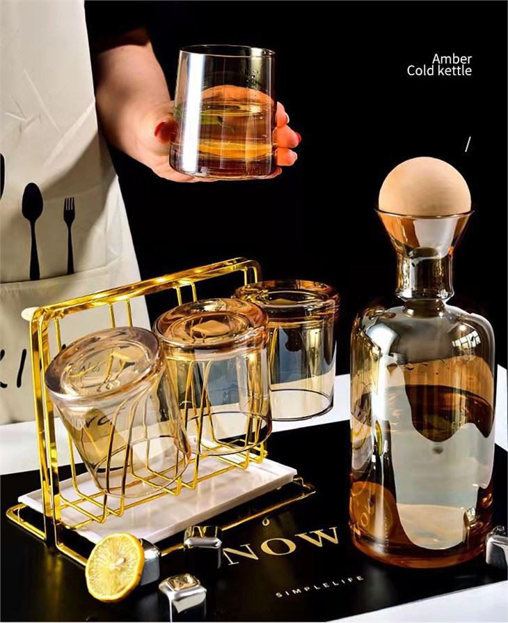 Glass Decanter Set